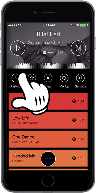 Where Can I Find Music That Has Already Played - Iphone (460x740), Png Download