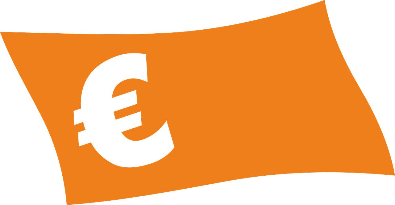 Ticket Euro Money - Euro (1280x664), Png Download