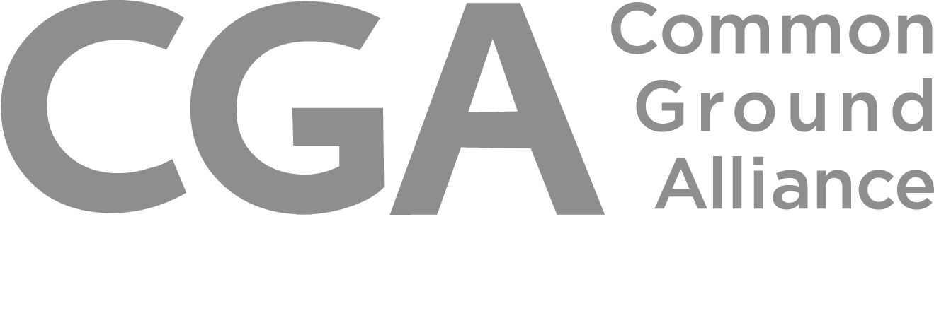 Common Ground Alliance - Sign (1319x467), Png Download