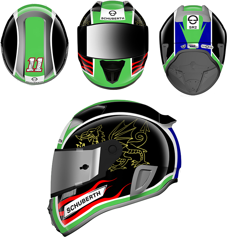 Dan Jones Hemet 2018 - Motorcycle Helmet (795x841), Png Download