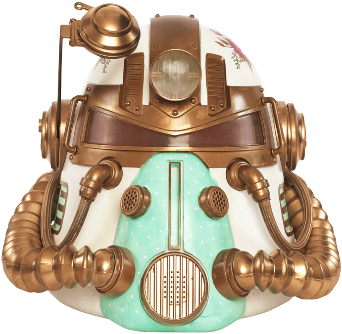 Aussie Artists Making Fallout 76 Helmets - Robot (960x960), Png Download