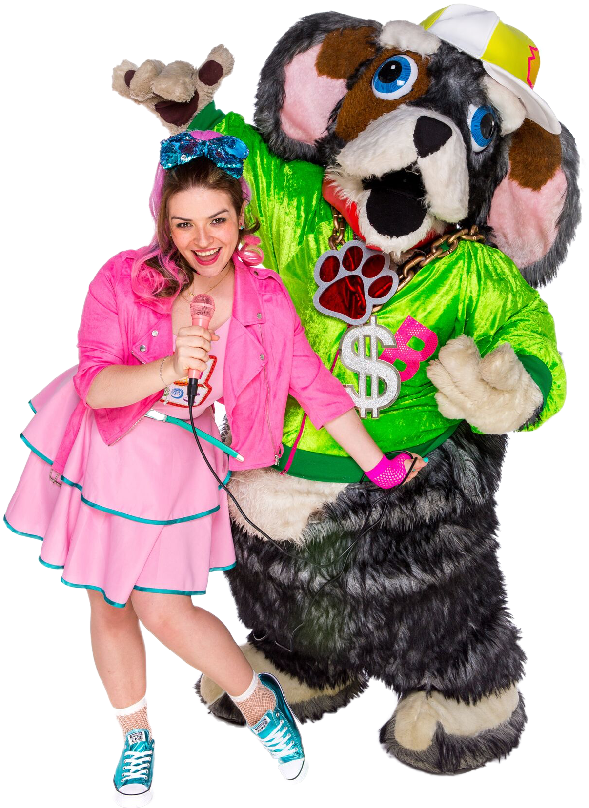 Lanark's Very Own Anya Accompanied By Bonzo - Anya Funbox (1466x1862), Png Download