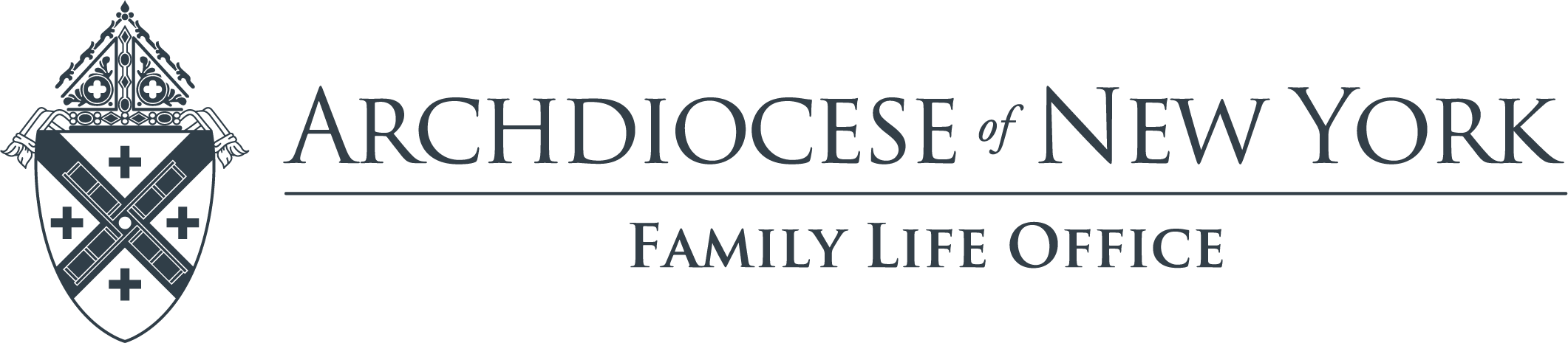 Archdiocese Of New York - Parallel (2122x465), Png Download