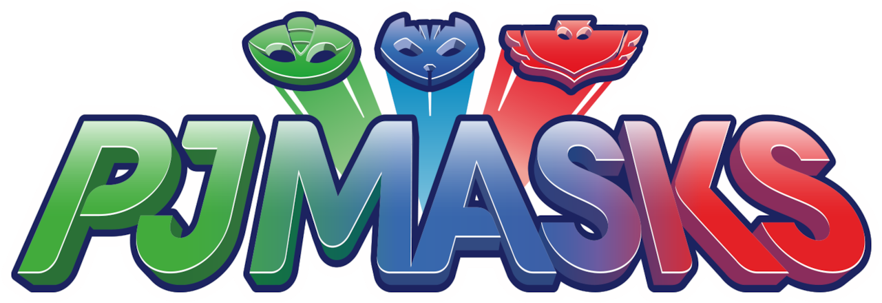 Pj Masks - Pj Masks Logo Png (1280x544), Png Download
