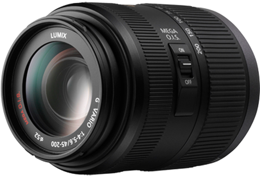 Panasonic Lumix G Vario 45 200mm F4 - 45 200mm Lumix (1000x750), Png Download