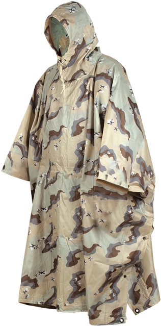 08 1128999999 South American Camo Poncho Main - Poncho (700x700), Png Download