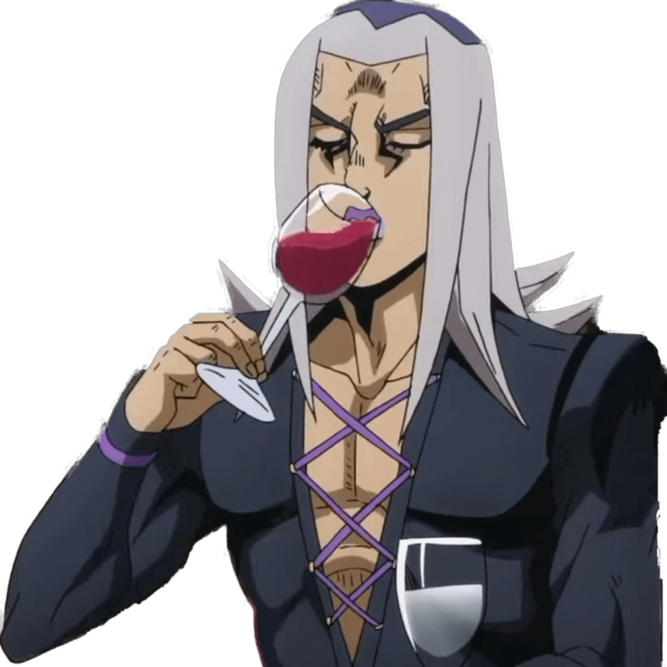 Abbacchio Sip - Cartoon (968x968), Png Download