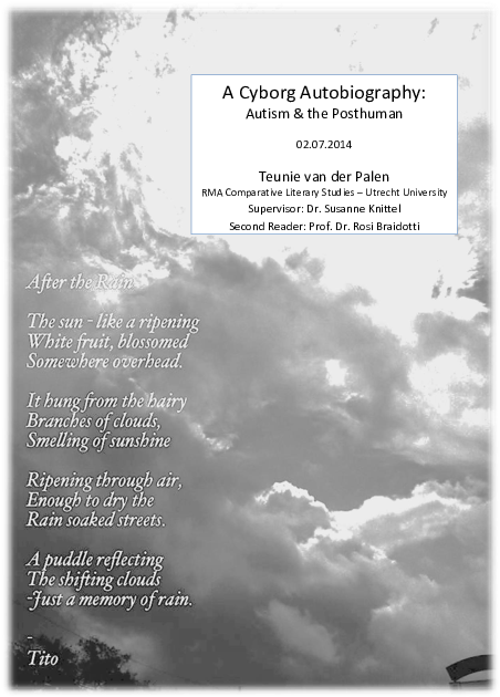 A Cyborg Autobiography - Monochrome (595x842), Png Download