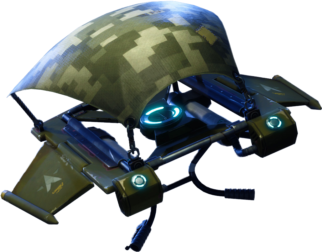 Half Shell Glider Fortnite (1100x1100), Png Download