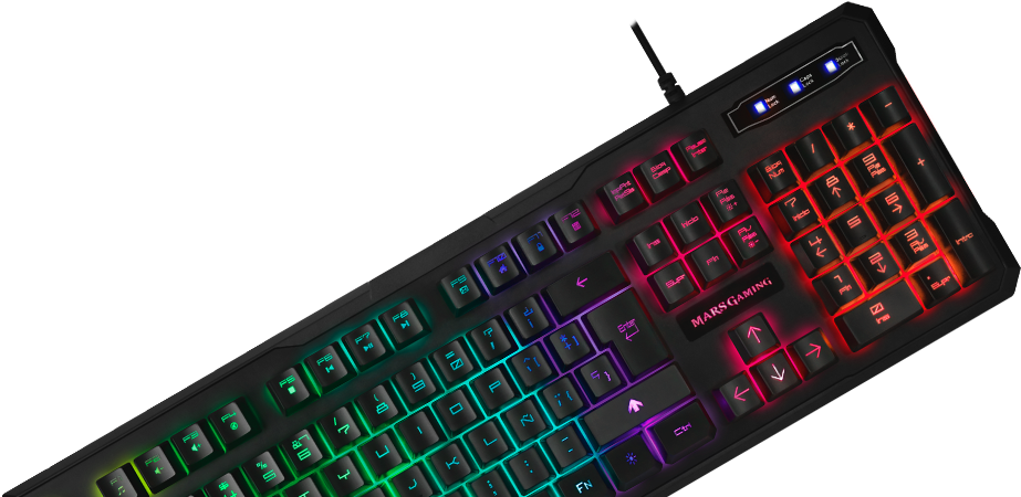 Advanced Gaming Design - Computer Keyboard (960x480), Png Download
