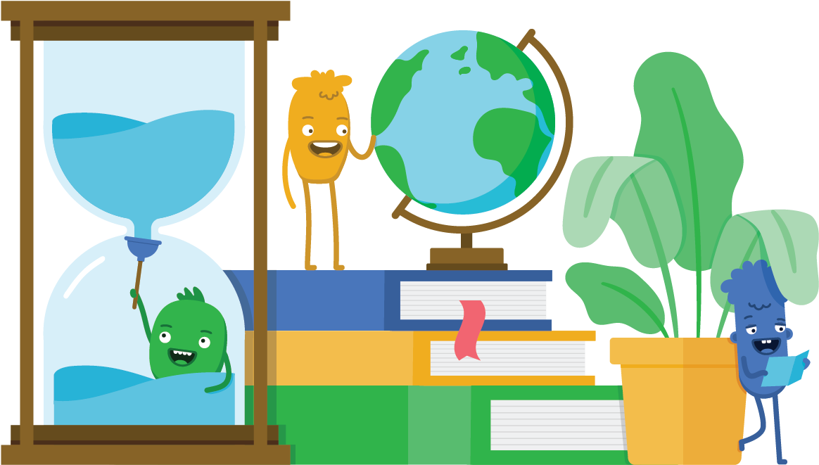 Teach Starter About Us Page Character Illustration - Cartoon (1201x800), Png Download