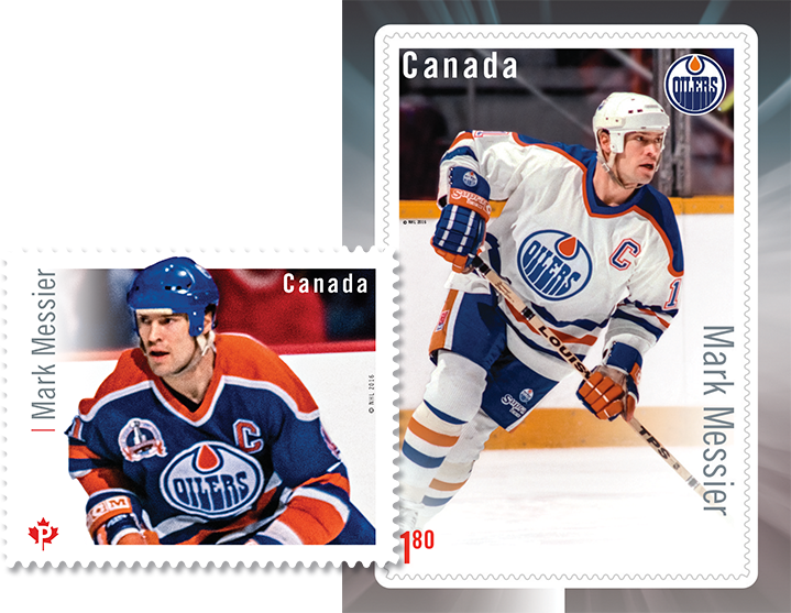 The Best Place To Find Packs Will Be At Canada Post - Canadian Wayne Gretzky Stamps (719x557), Png Download