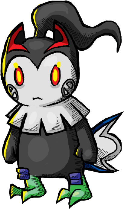 Marshadow/silvally Mashup By Request - Cartoon (441x717), Png Download