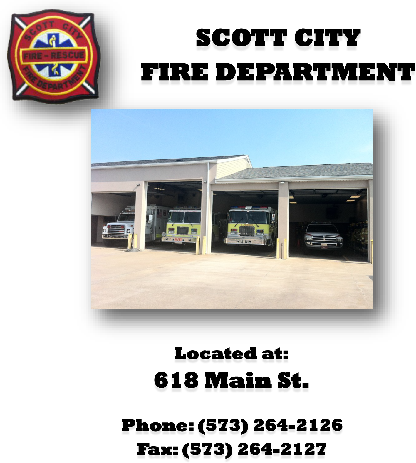 Scott City Fire Department Logo (1508x1576), Png Download