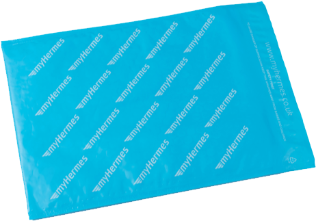 A Bubble Mailing Bag - My Hermes Packaging (730x456), Png Download