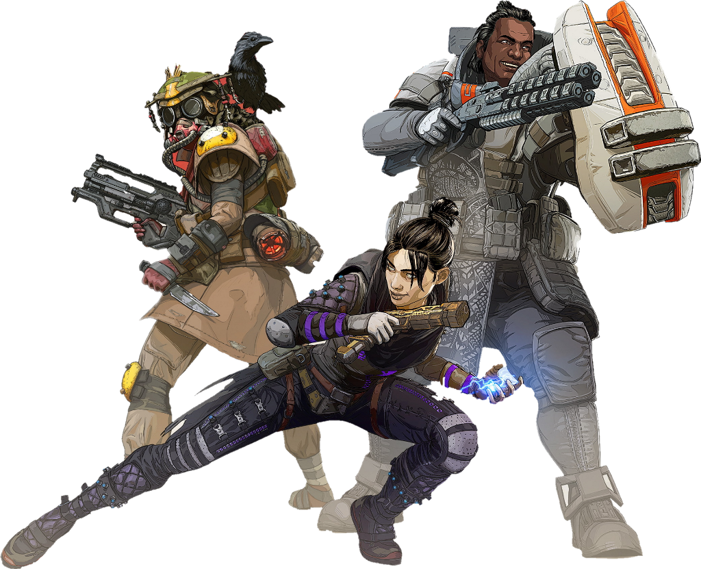 #apex #apexlegends #legends #png #freetoedit #battle - Wraith Apex Legends Art (1024x831), Png Download