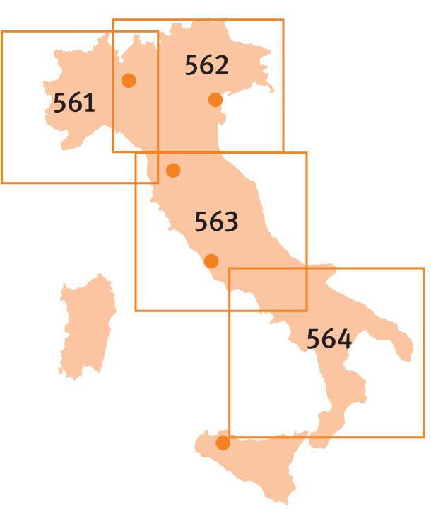 £5 - - Map Of Italy Major Mineral Sources (618x735), Png Download
