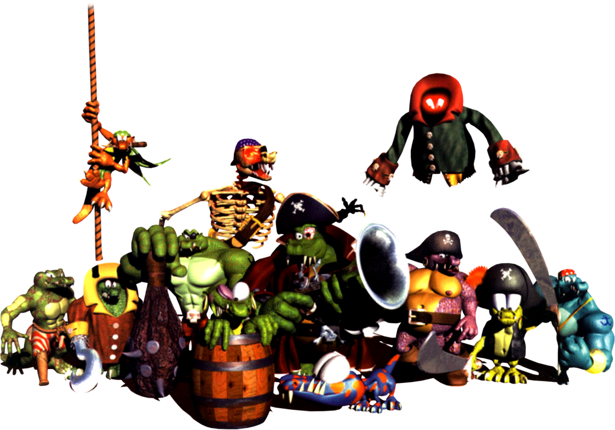 Super Mario Wiki Β - Kremling Krew (1200x839), Png Download