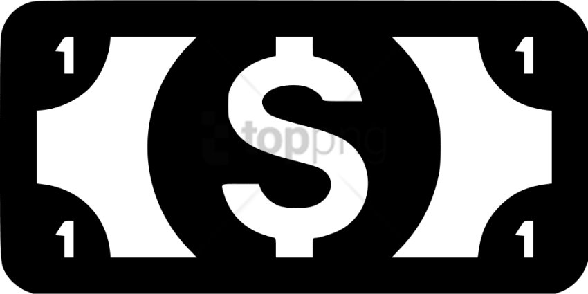Free Png Download Dollar Bill Png Images Background - Dollar Bill Icon Png (850x425), Png Download