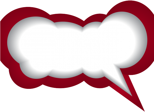 Speech Bubble Clipart Chat - Clip Art Speech Bubble Png (640x480), Png Download