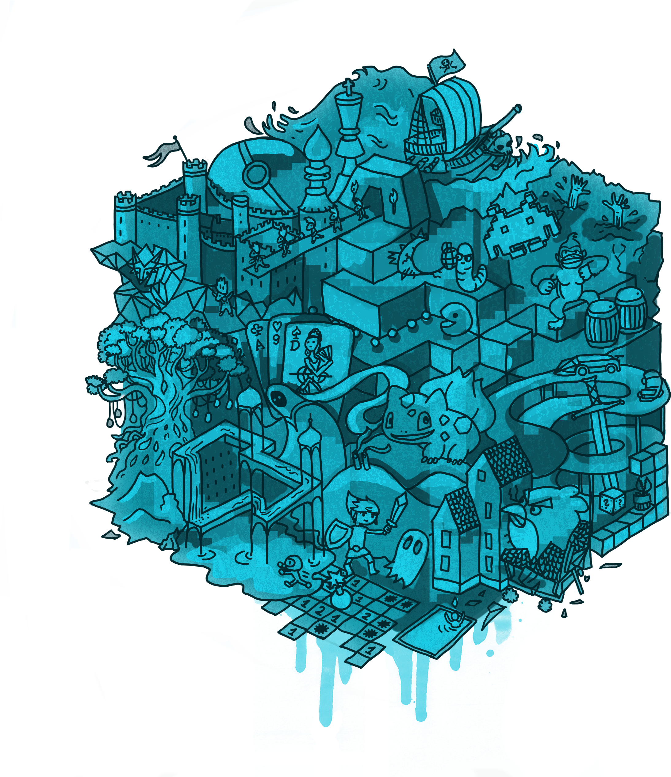Game Dev Days - Graz (2542x2535), Png Download