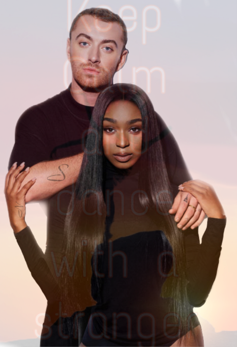 Dancing With A Stranger Lyrics (480x702), Png Download