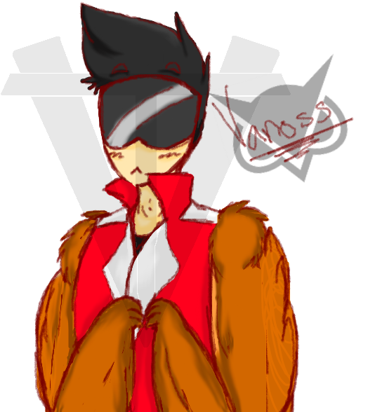 Harpy Vanoss By Blackflames12 - Cartoon (630x637), Png Download