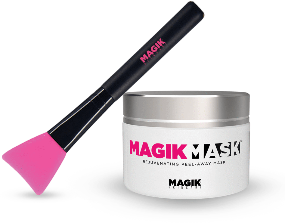 Magikmask™ Peel-away Facial Charcoal Black Mask - Cosmetics (1024x1024), Png Download