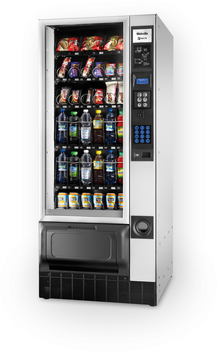 Particularly Suited To Locations Where Space Is Limited, - Melodia Vending Machine (1010x1526), Png Download