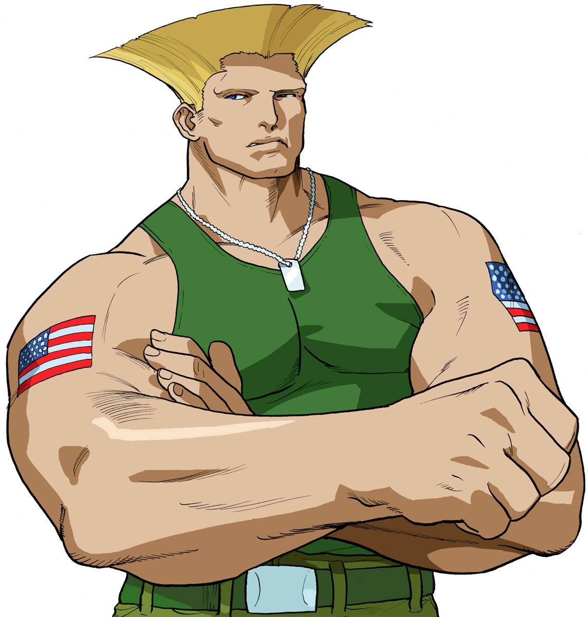 Guile Photo Guile Alpha3 Fixed - Street Fighter Game Character (1144x1200), Png Download