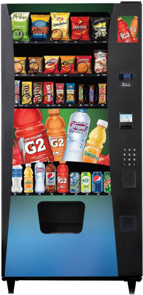 Food Vending Machine Template (600x600), Png Download