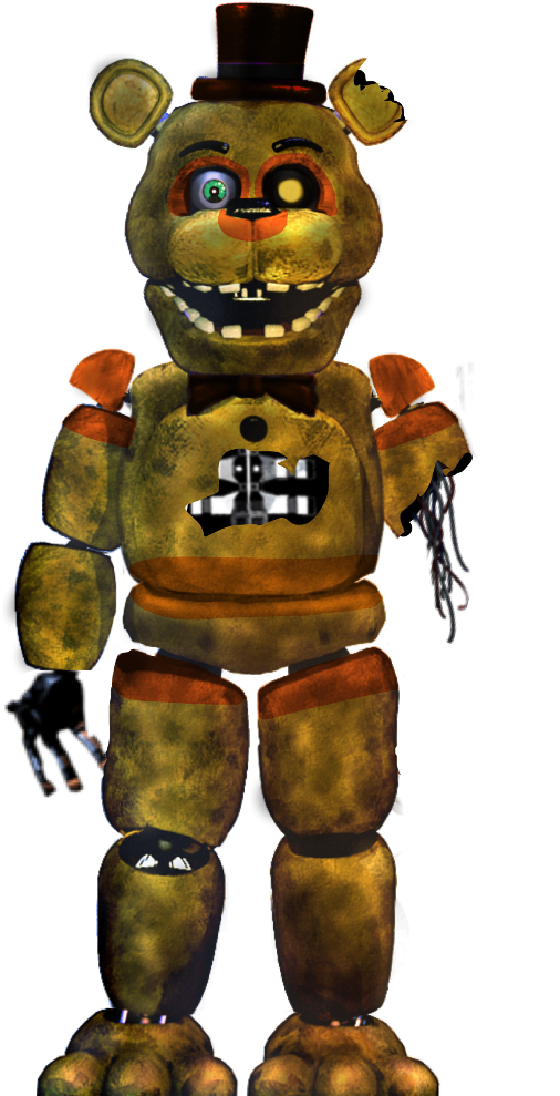 #fnaf Prototype Fredbear - Five Nights At Freddy's (1024x1024), Png Download