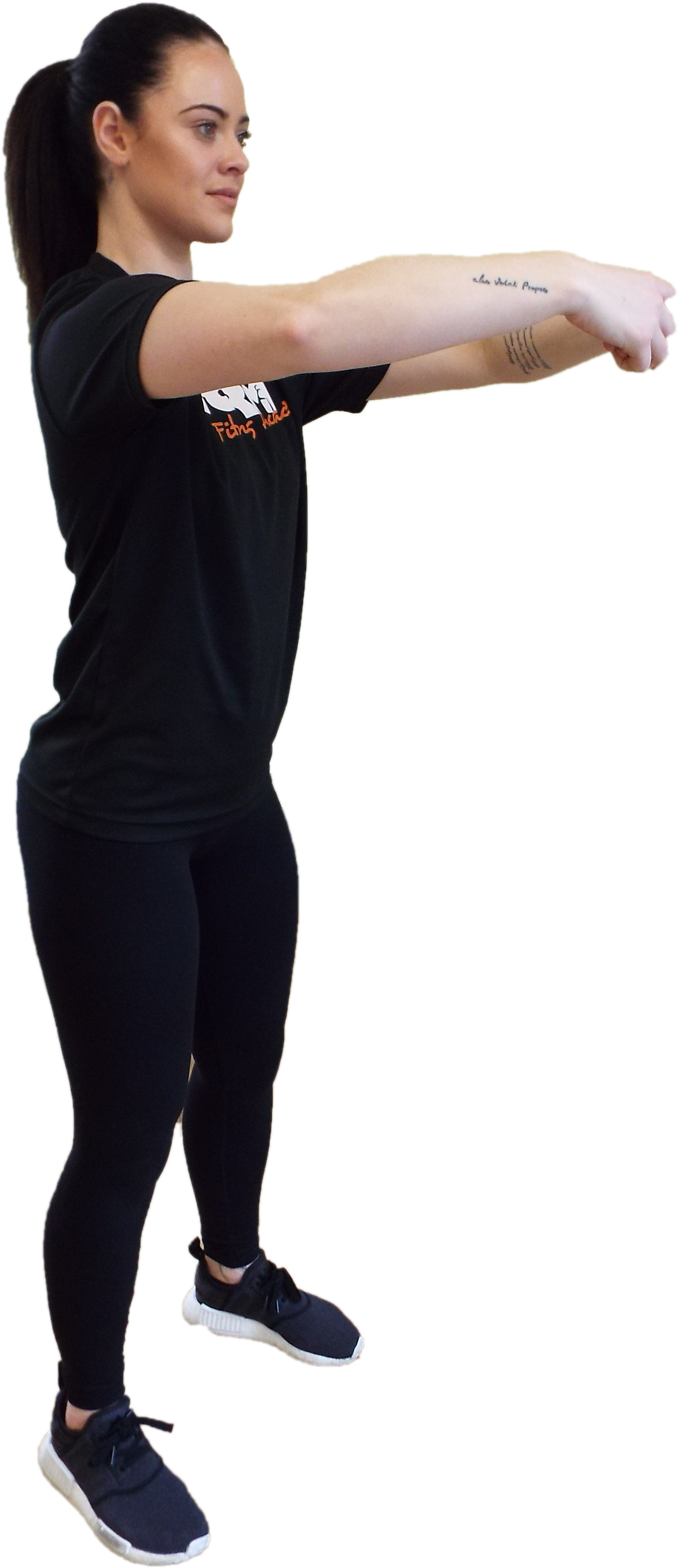 Standing Trapezius And Rhomboids - Standing (3456x4608), Png Download