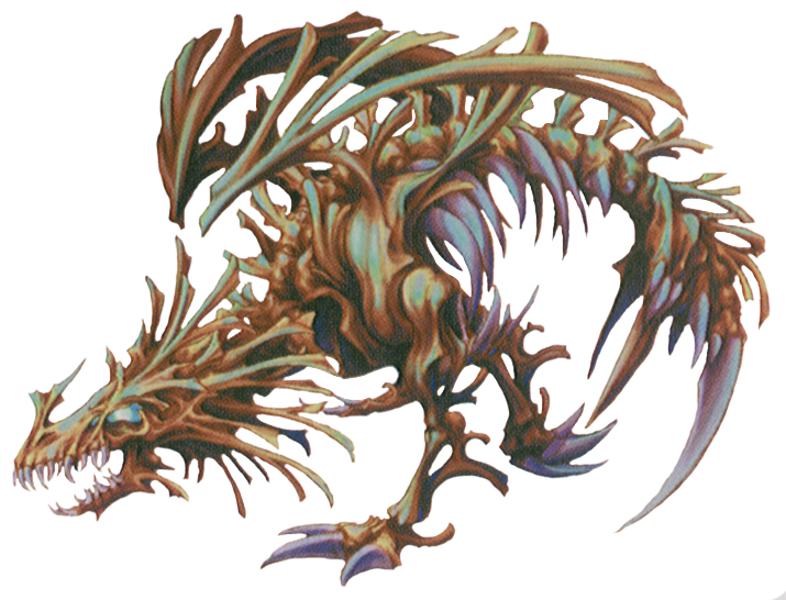 Jajara - Legend Of Mana Bone Dragon (732x606), Png Download