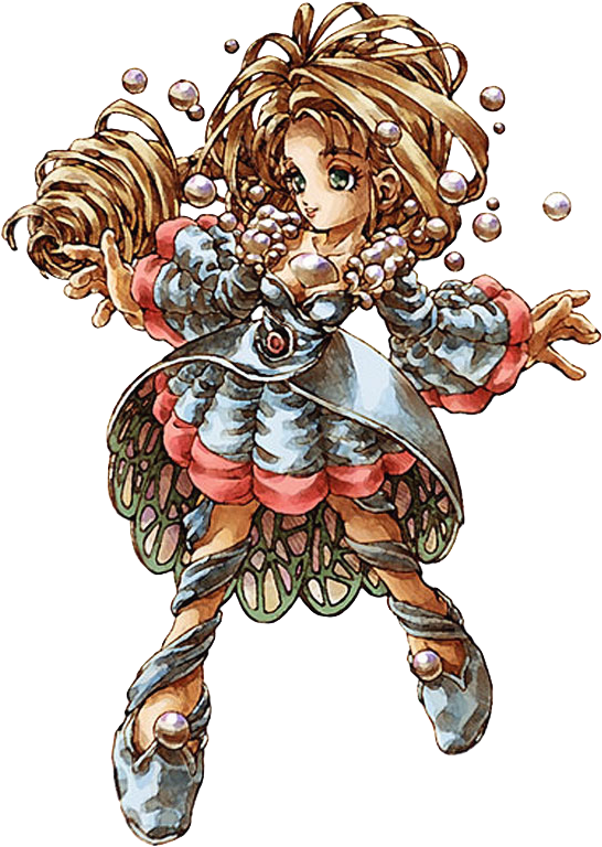 Pearl Secret Of Mana, Game Art, Rpg, Pearls, Cosplay, - Legend Of Mana Artwork (556x784), Png Download