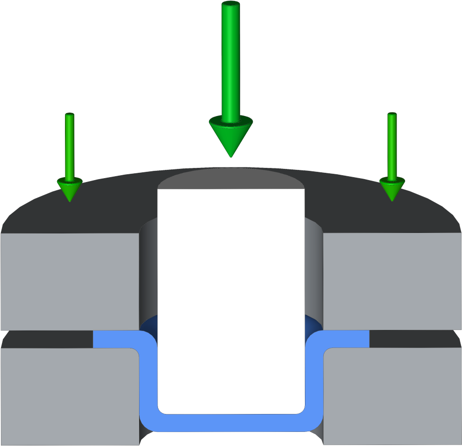 Free What Is Deep Mubion Dieptrekken Deepdrawing Tiefziehen - Diagram (1000x972), Png Download