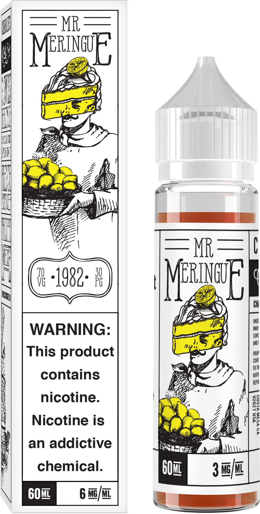 Mr Meringue E-liquid By Charlie's Chalk Dust 50ml Short - Mr Meringue By Mr Meringue E Liquid (1810x1810), Png Download