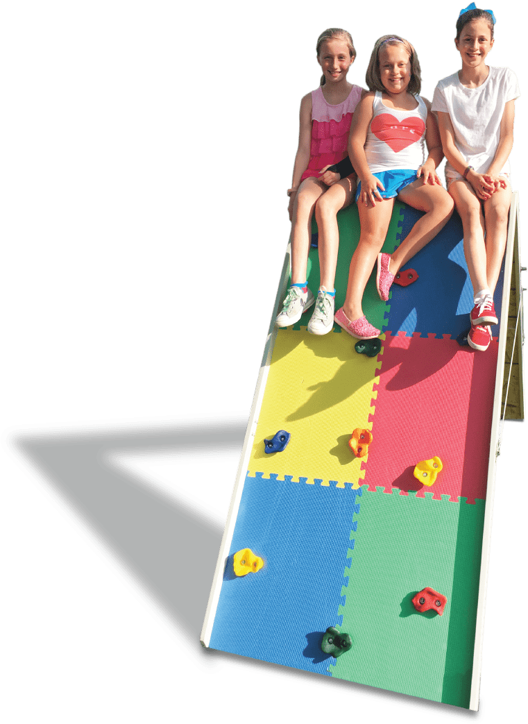 Indoor And Outdoor Kids Climbing Wall - Fun (800x1066), Png Download
