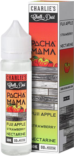 Fuji Apple, Strawberry Nectarine 50ml E-liquid - Pachamama Fuji Apple Strawberry Nectarine (600x600), Png Download