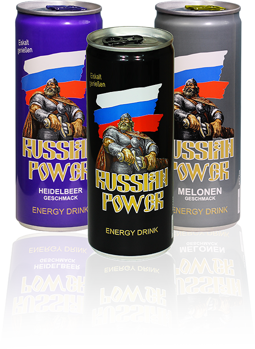 Energy Drink - Russian Power (500x683), Png Download