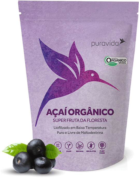 Acai Organico 1 (612x700), Png Download