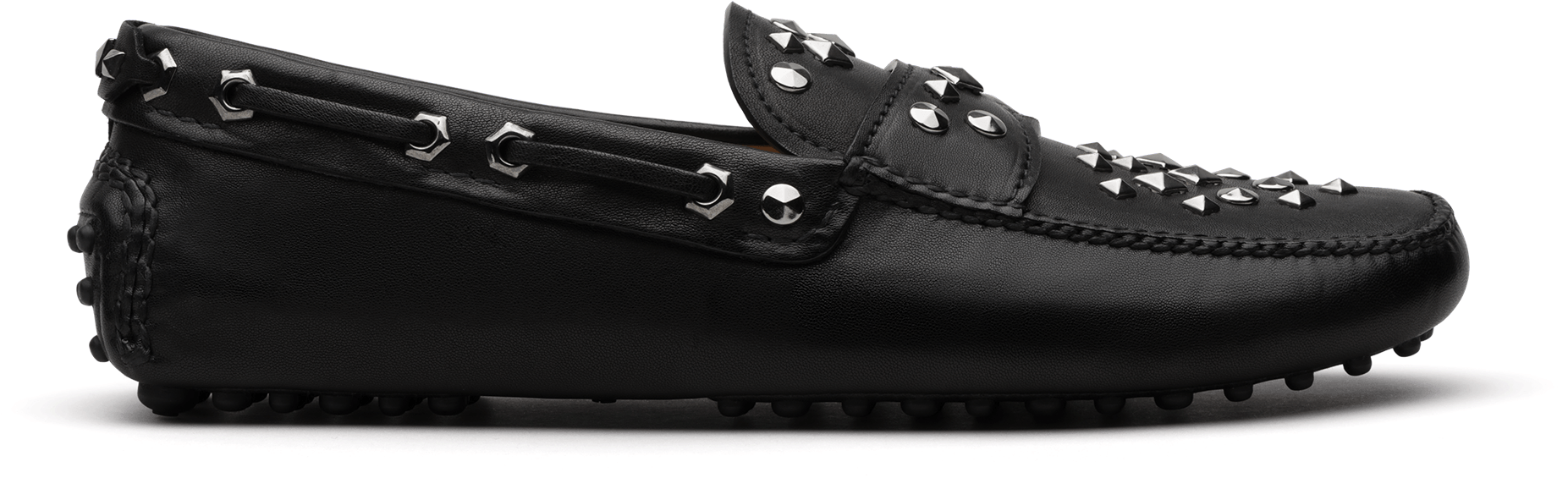 Driving Shoes Metal Nappa - Suede (1971x1755), Png Download