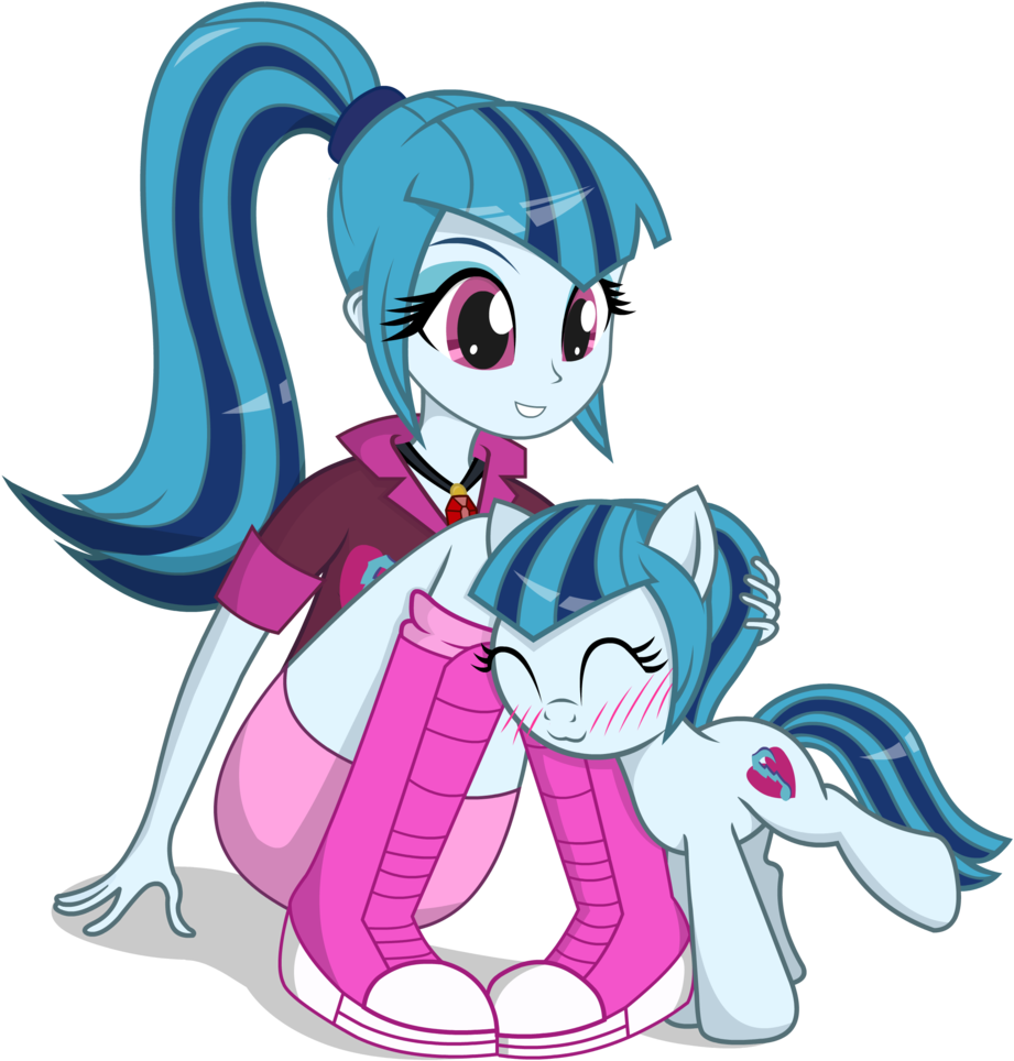 Photo 938206 Safe Equestriagirls Cute Ponified Sonatadusk - Sonata Dusk (945x1024), Png Download