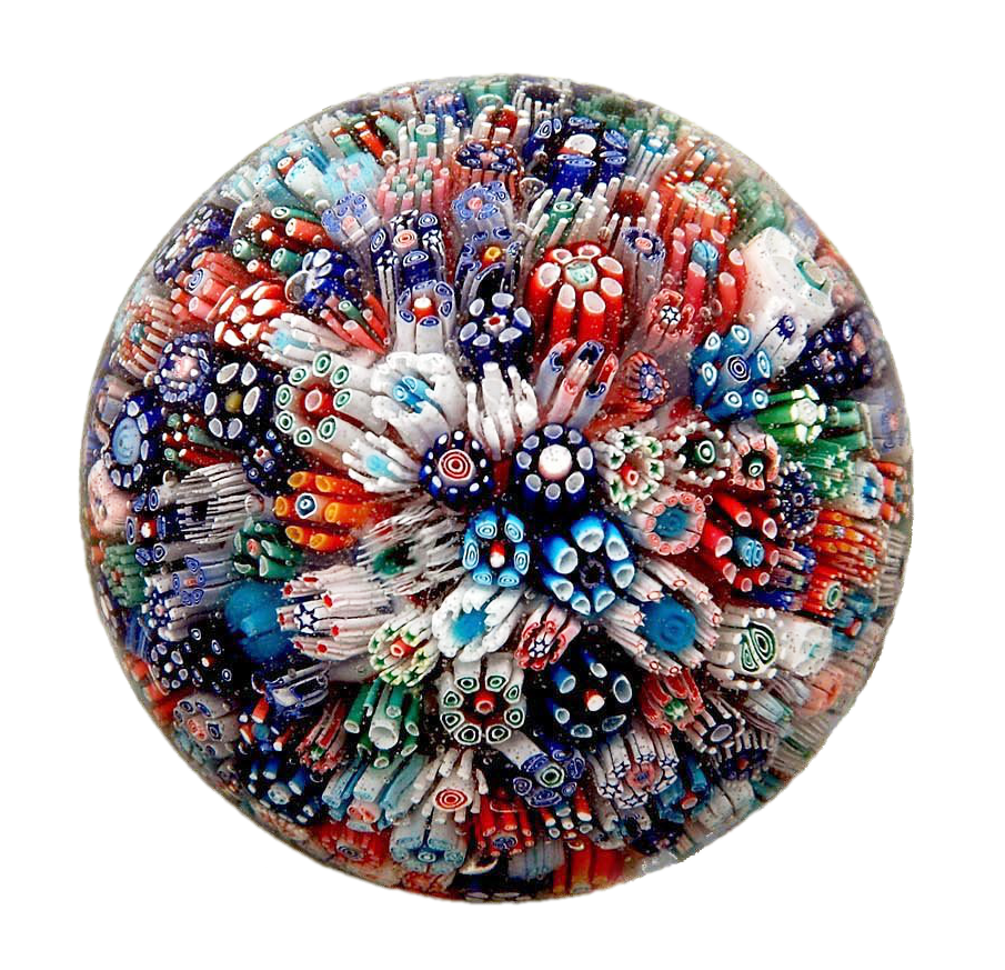 Gm Wertheim Millefiori - Hoffnungsthal Millefiori (905x873), Png Download