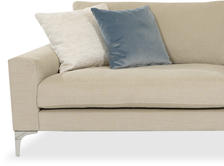 Jon Edwards Laura & Hardy Top-quality Craftsmanship - Studio Couch (780x560), Png Download
