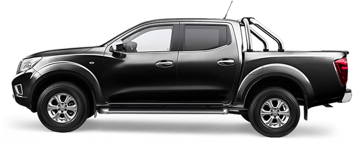 Navara St 4x2 Dual Cab Pickup - 2018 Nissan Navara St Slate Grey (900x394), Png Download