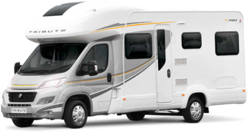 Up Front, Behind The Cab Seats, There's An Ample Lounge-diner - Autotrail Tracker Fb (960x469), Png Download