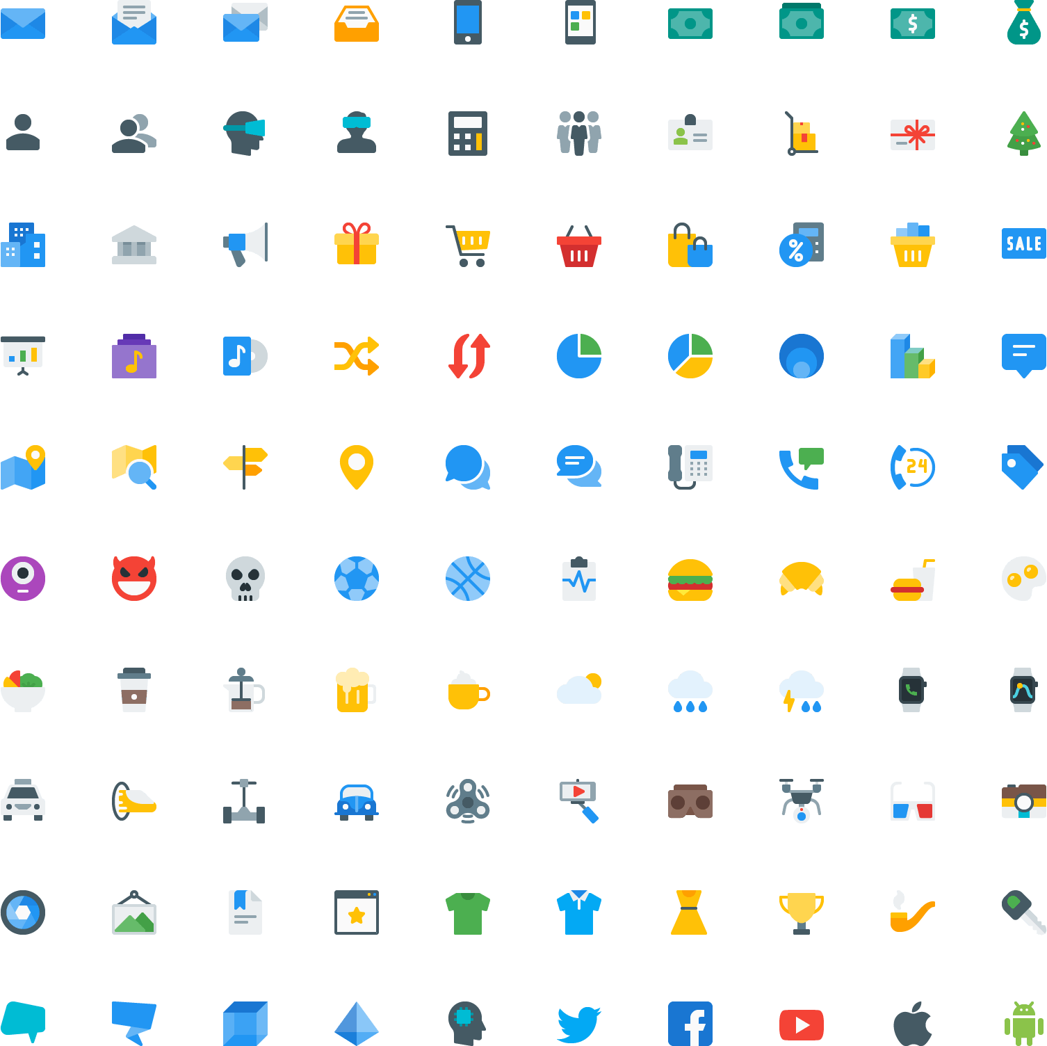 Line Icons - Pixel Icons (1506x1504), Png Download
