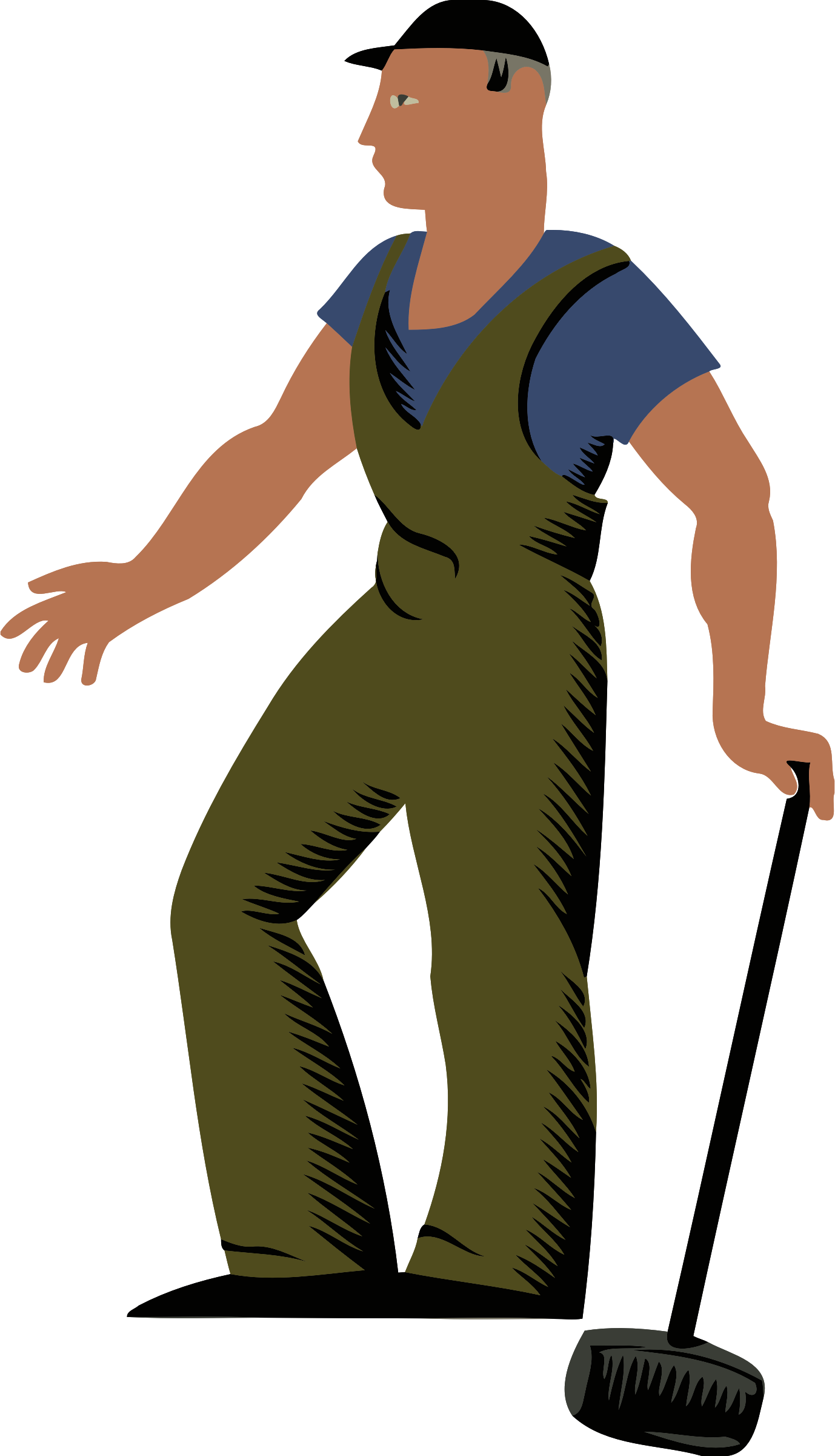 This Free Icons Png Design Of Worker 3 (1378x2400), Png Download