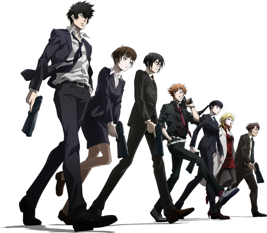 Psycho Pass - Psycho Pass Cowboy Bebop (920x800), Png Download